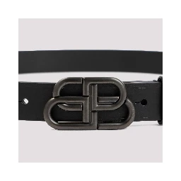 Balenciaga Leather BB Belt