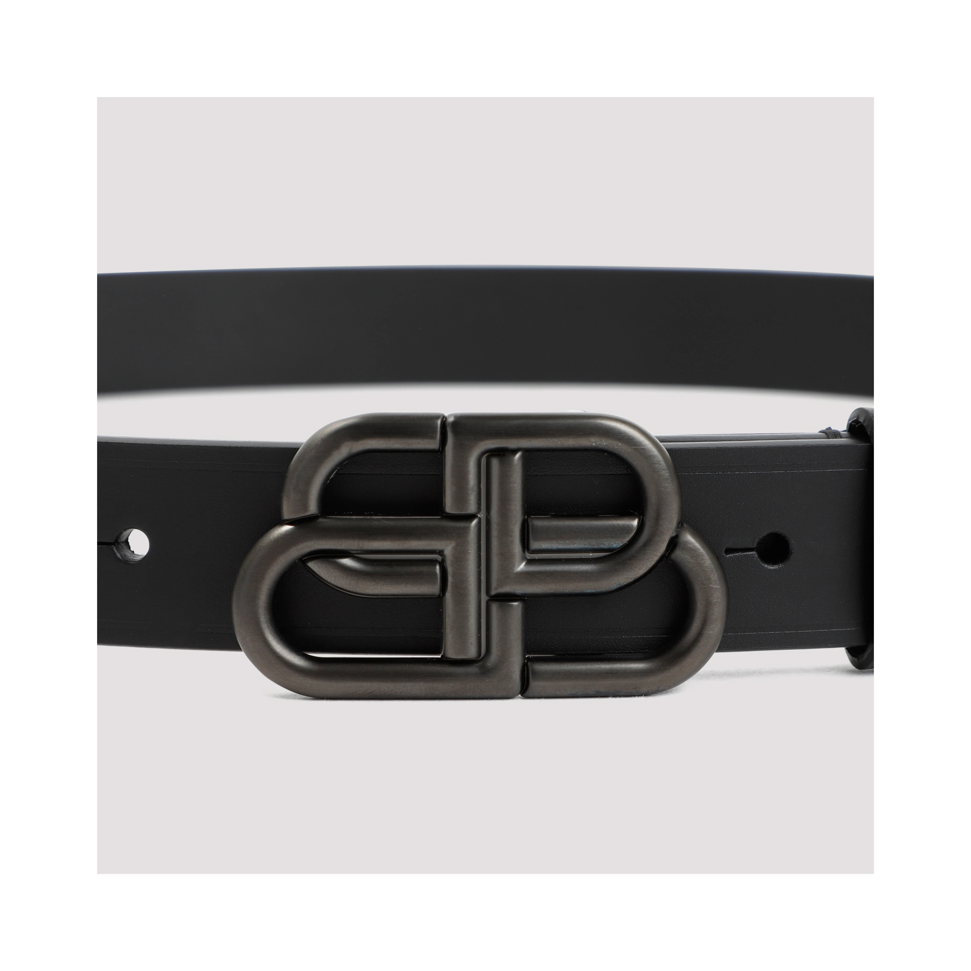 Balenciaga Leather BB Belt