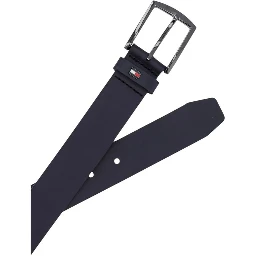 Blue Leather Regular Belt