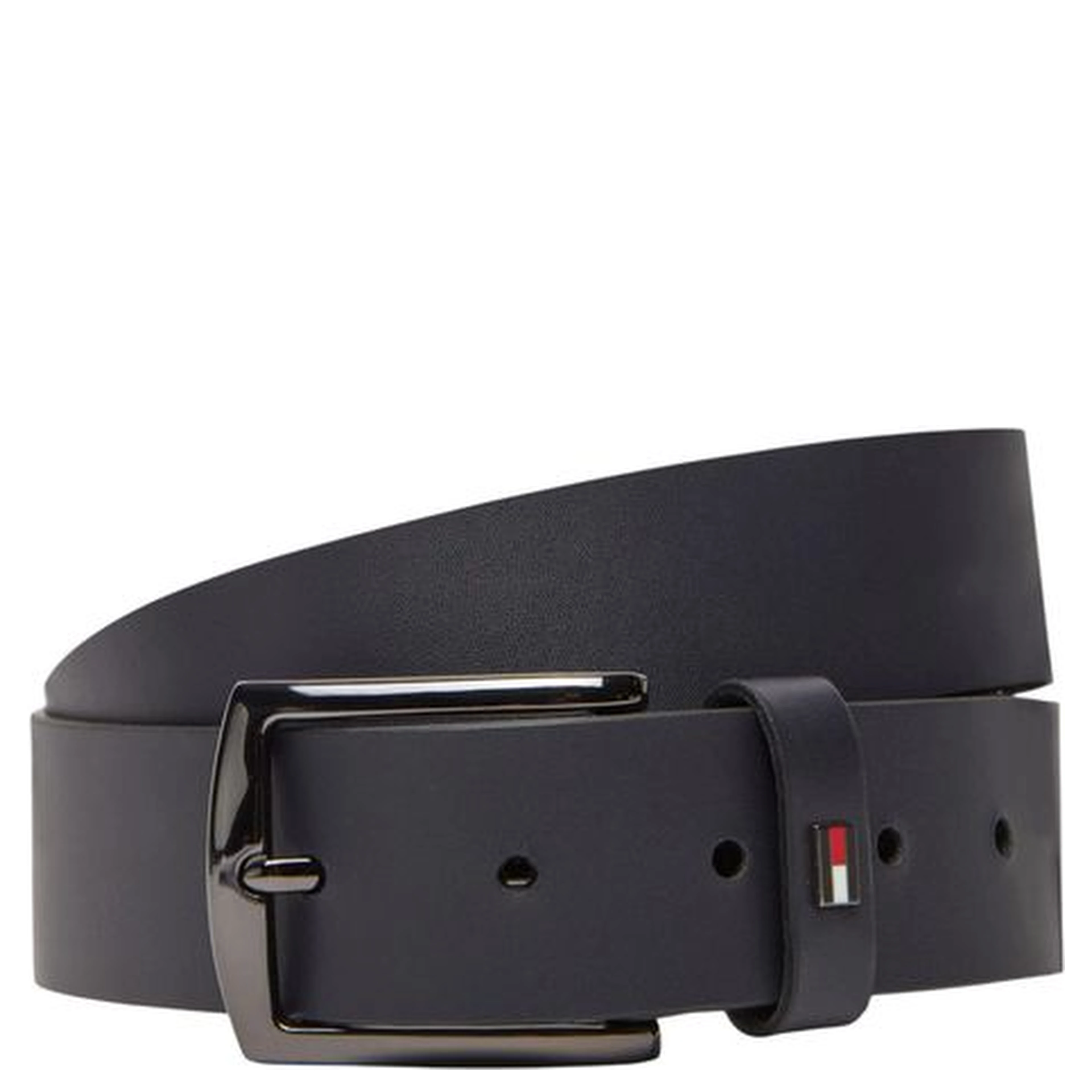Blue Leather Regular Belt