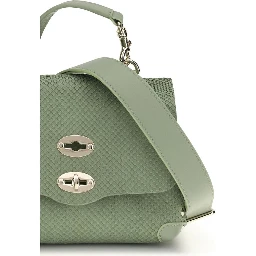 Bicolor Calf Leather Bos Taurus Handbag