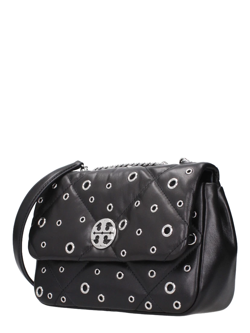Black Leather Crossbody Bag