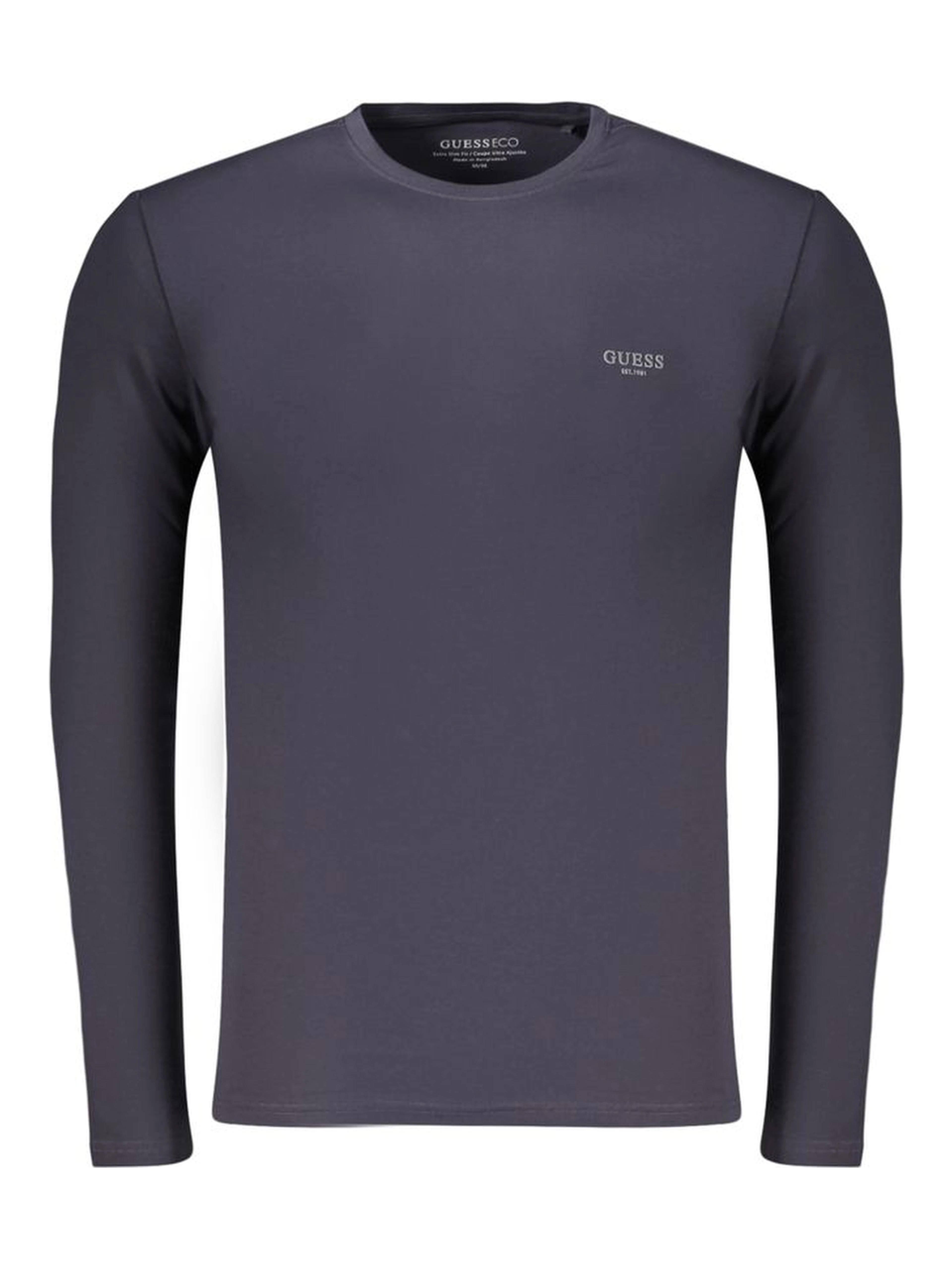 Blue Cotton Men's T-Shirt