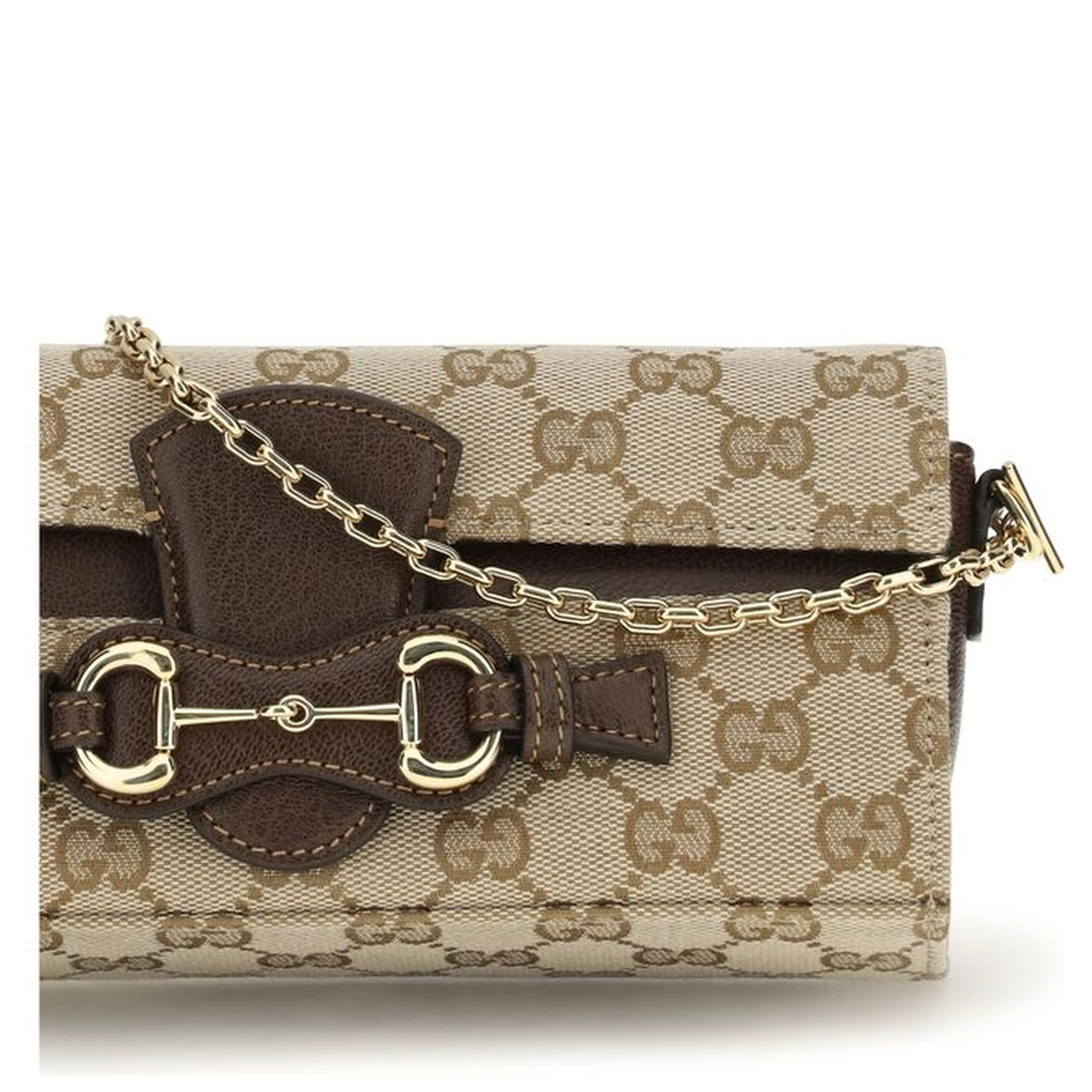 Beige Fabric Wallet