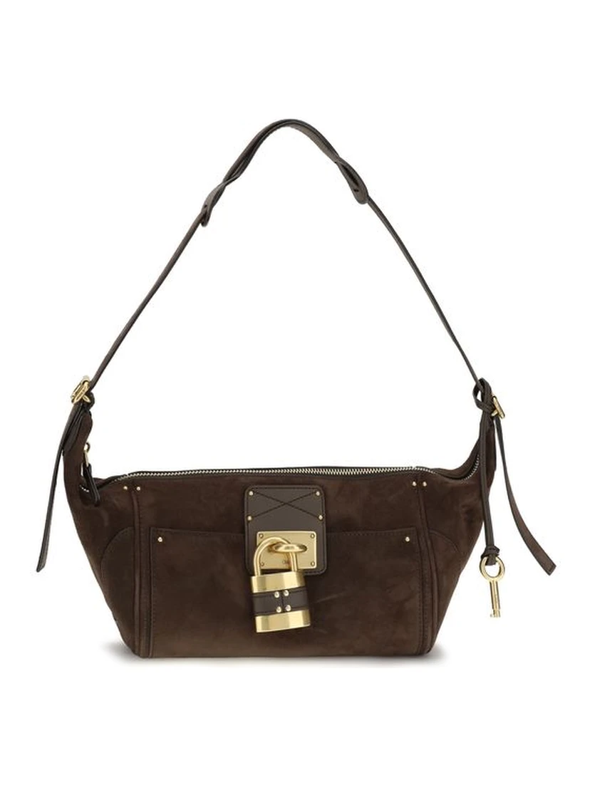 Brown Calf Leather Bos Taurus Shoulder Bag