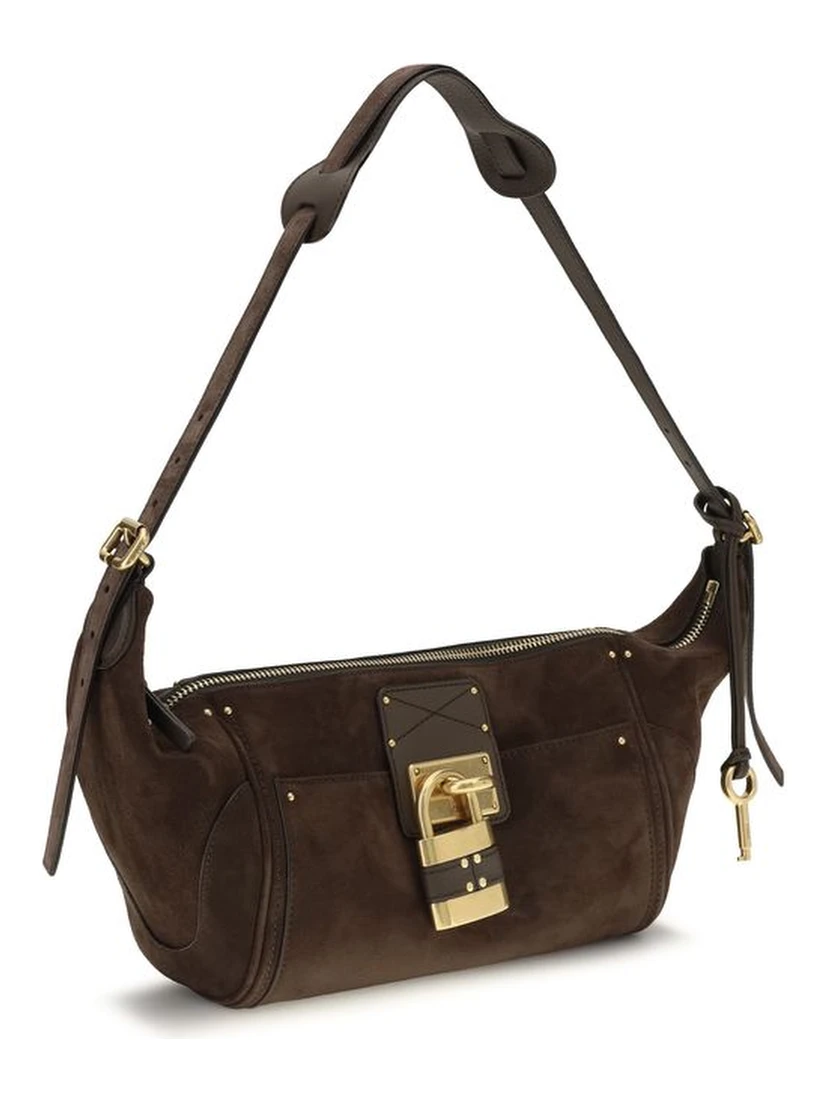 Brown Calf Leather Bos Taurus Shoulder Bag