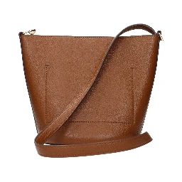 Brown Leather Crossbody Bag