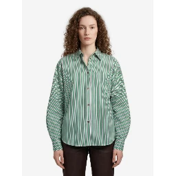 Striped cotton shirt