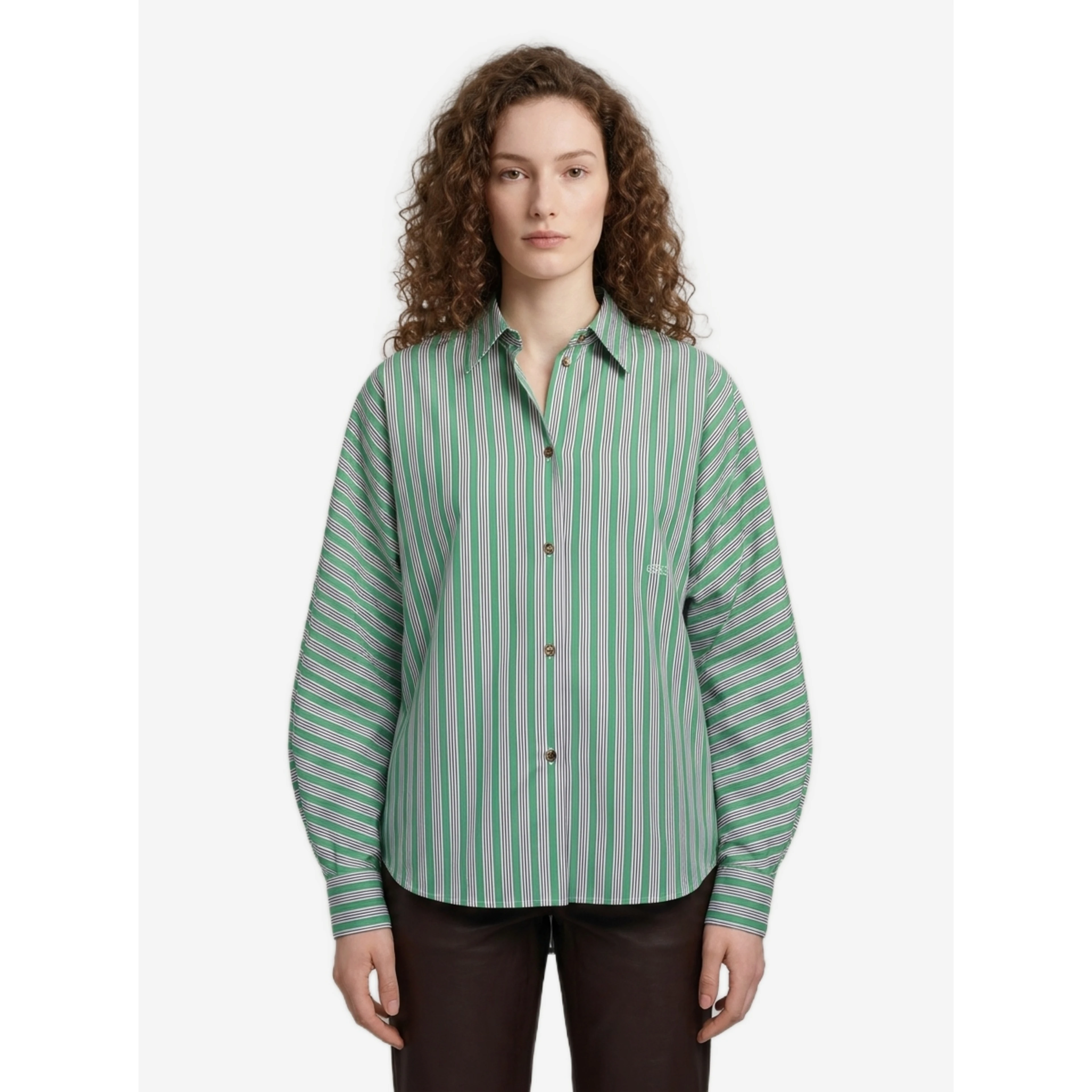 Striped cotton shirt