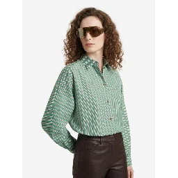 Striped cotton shirt
