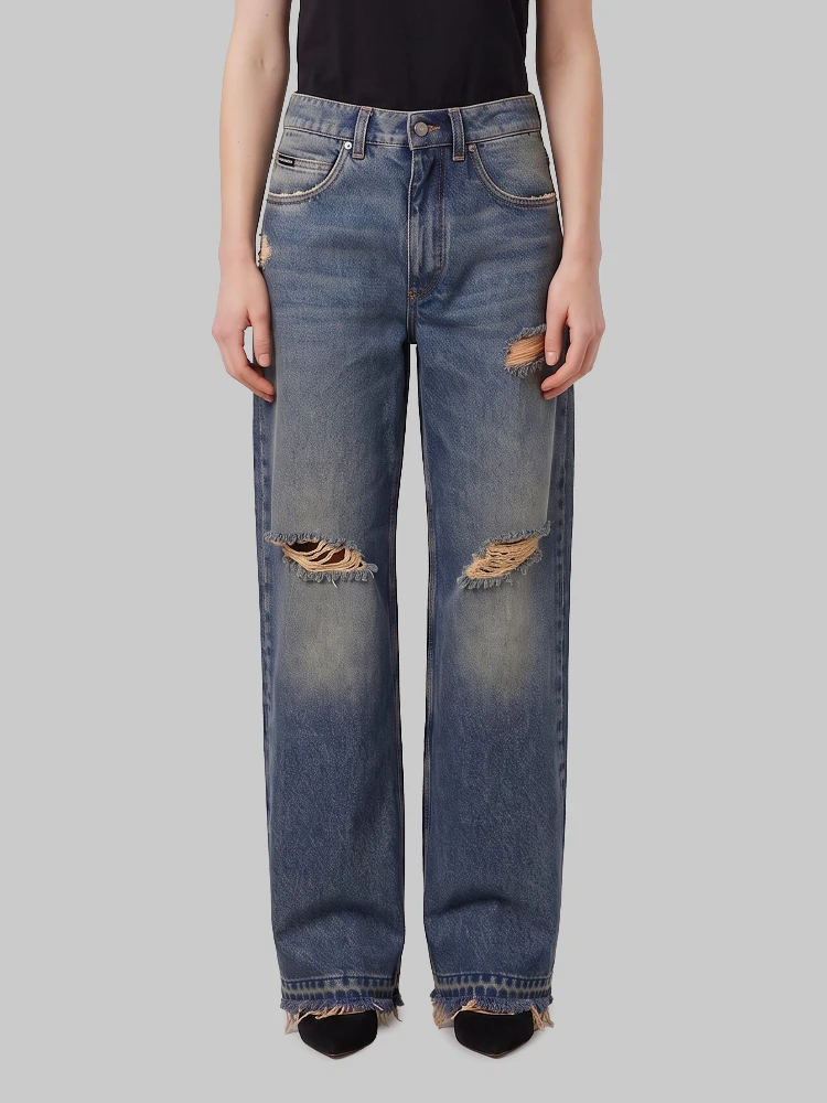 5-pocket denim trousers