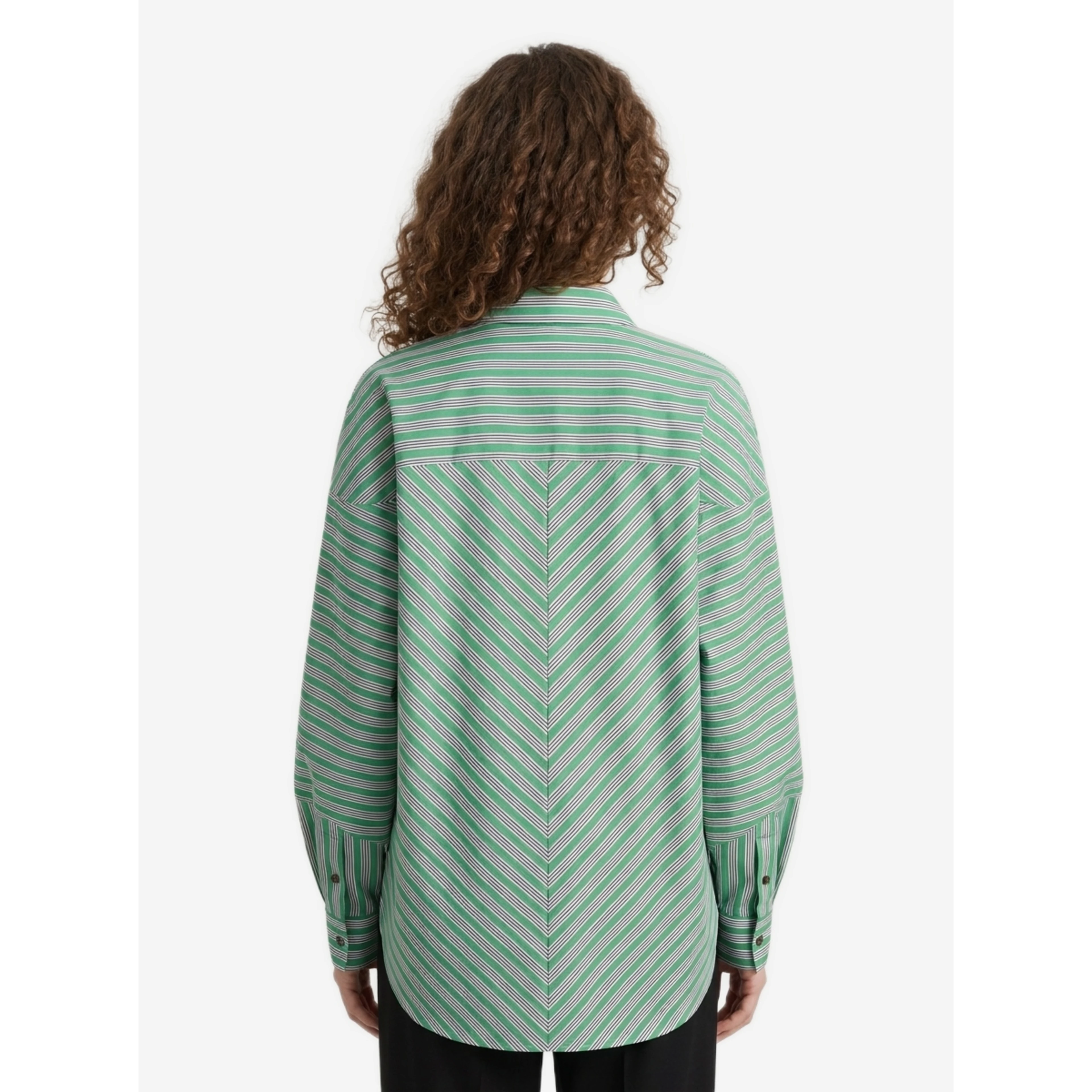 Striped cotton shirt