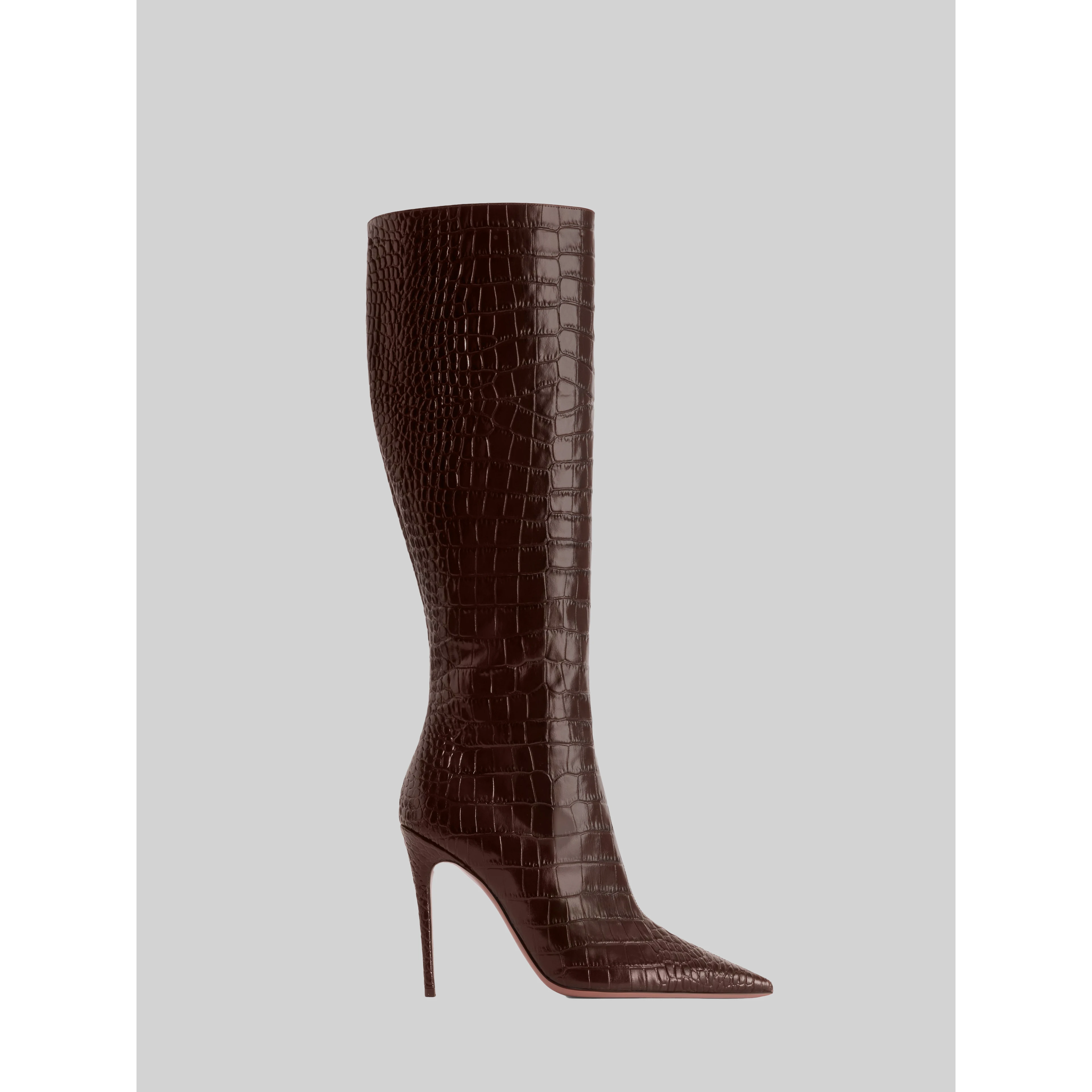 Ebony croco Vera 105 Boot