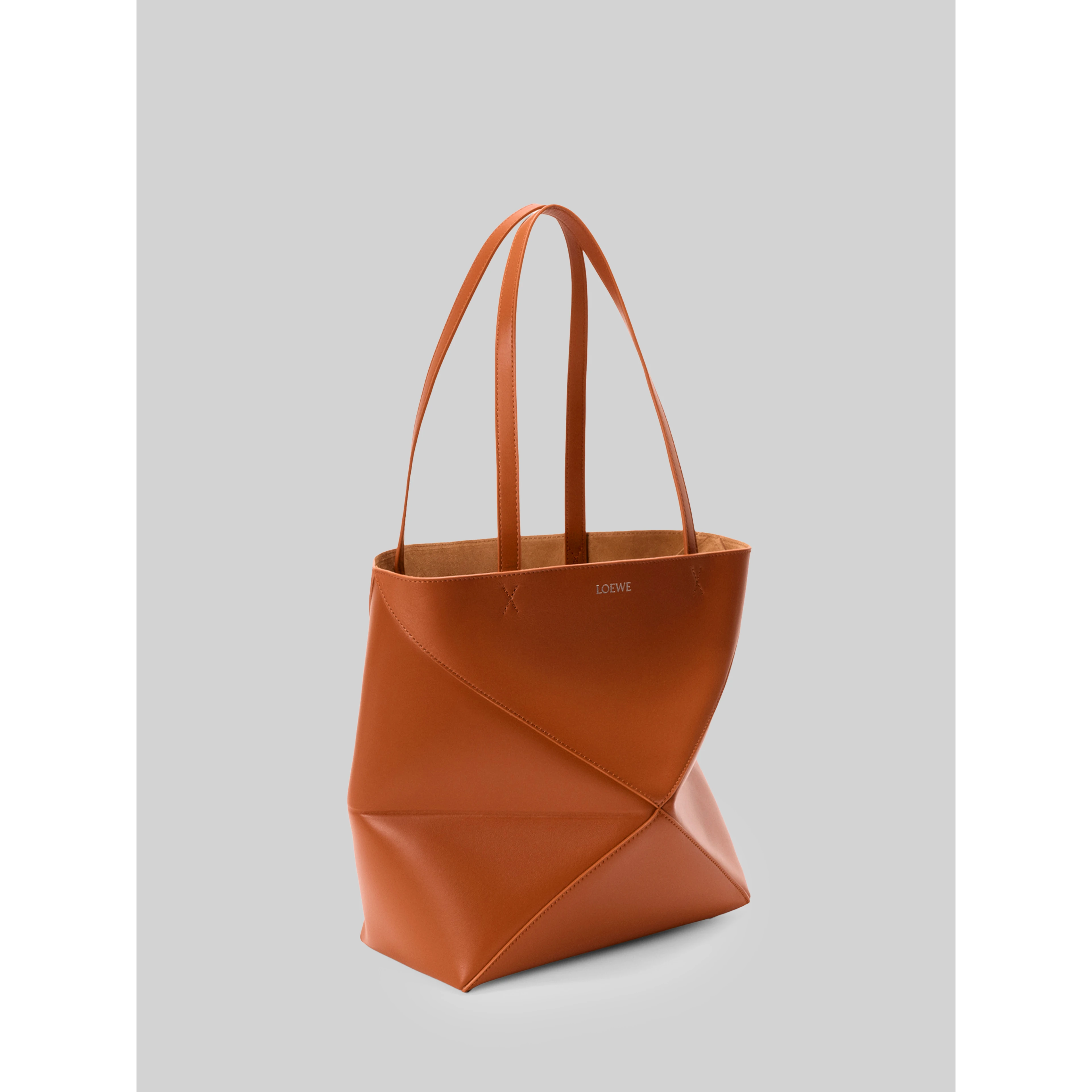 Squirrel rown medium Puzzle Fold Tote bag