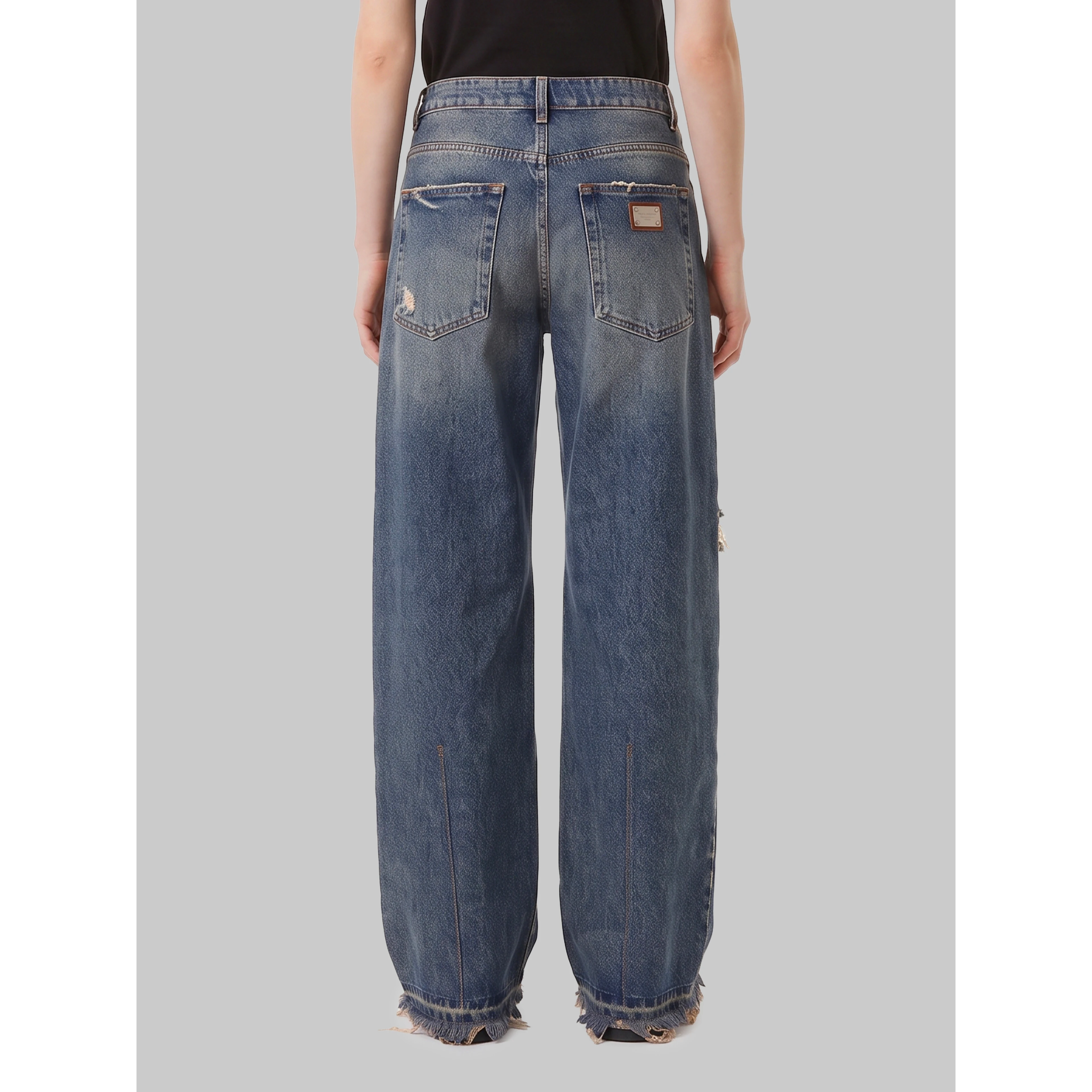 5-pocket denim trousers