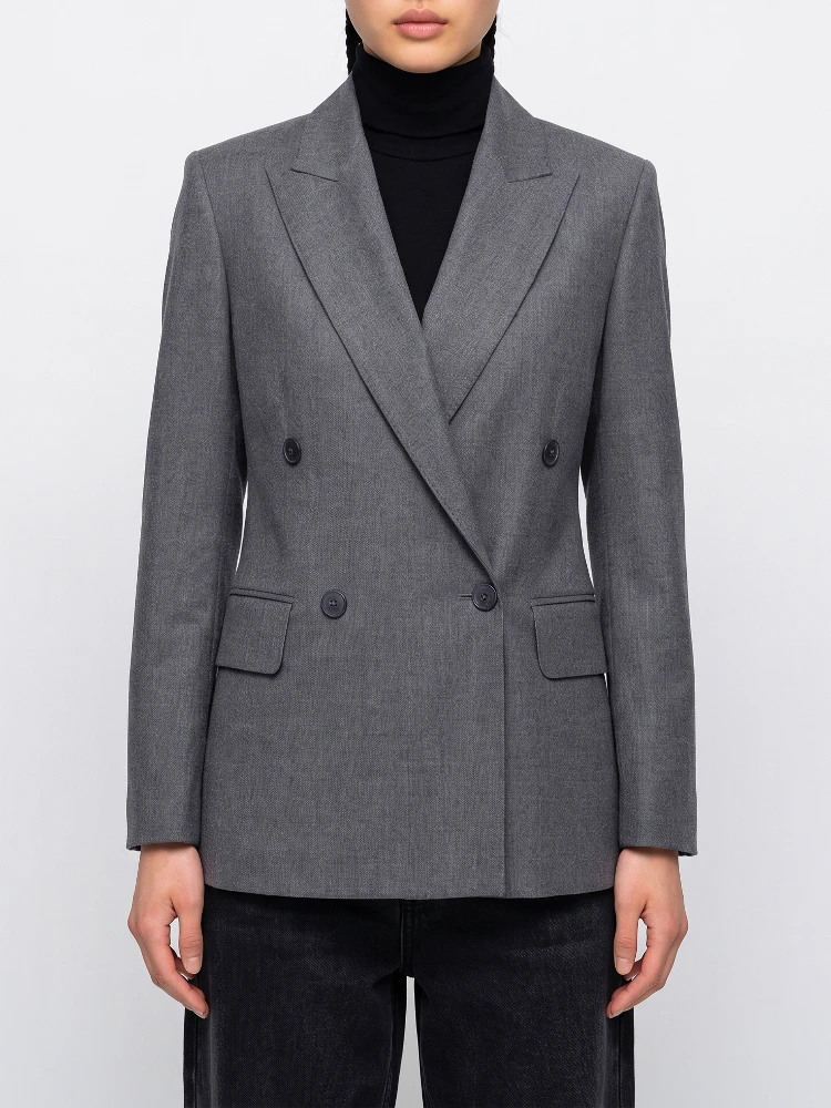 Double-breasted Scenico jacket