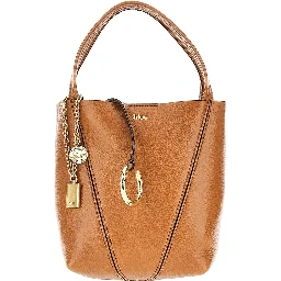 Grained leather small 'Spin' bag