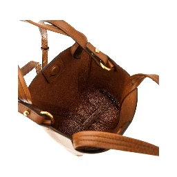 Grained leather small 'Spin' bag