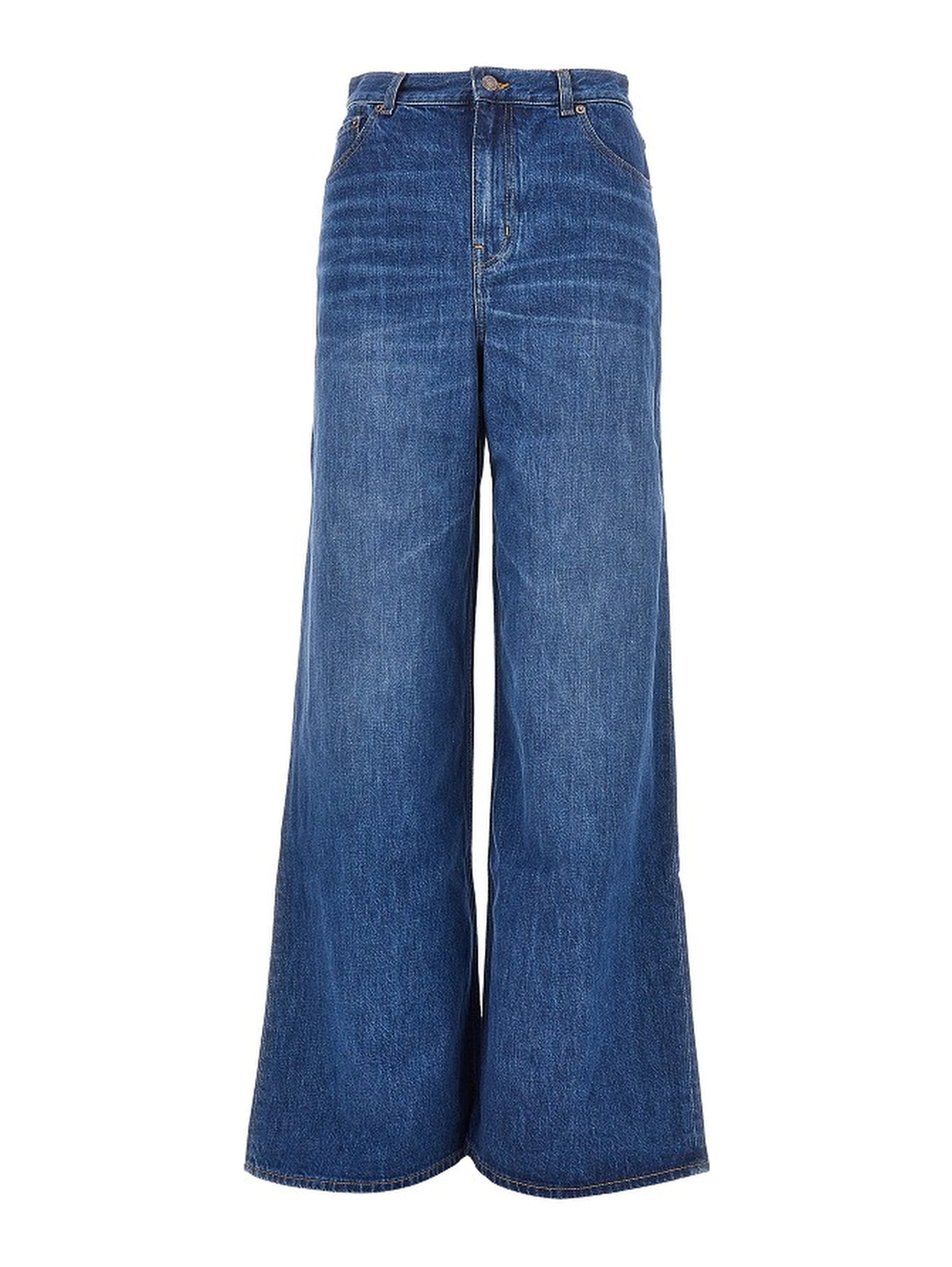 Wide leg jeans