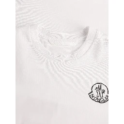 Moncler T-shirts and Polos White