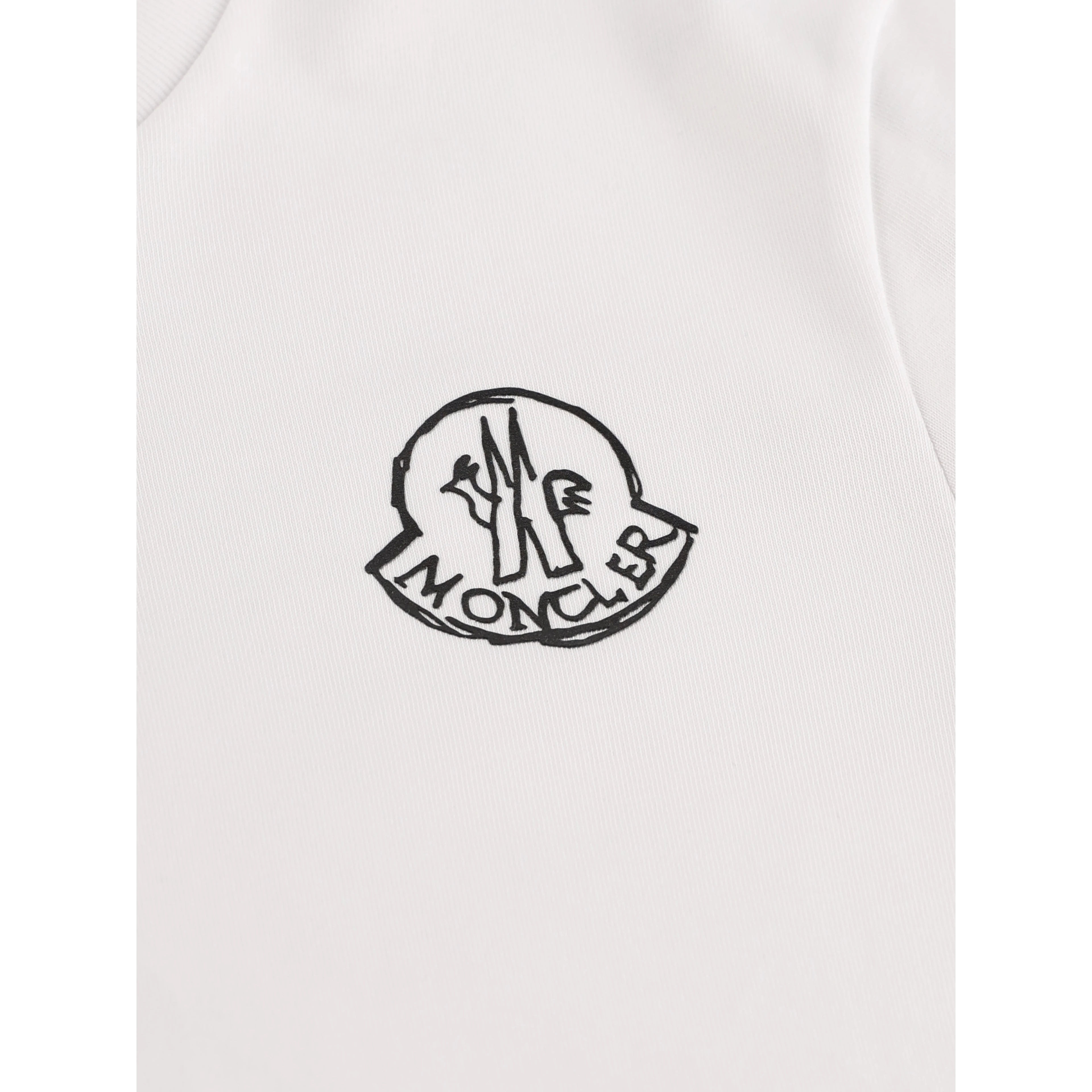 Moncler T-shirts and Polos White