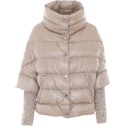 HERNO Coats Beige