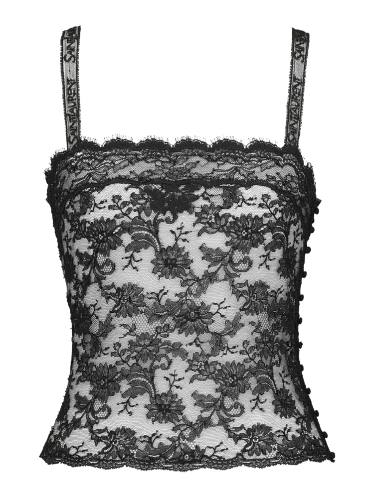 Saint Laurent  Top Black