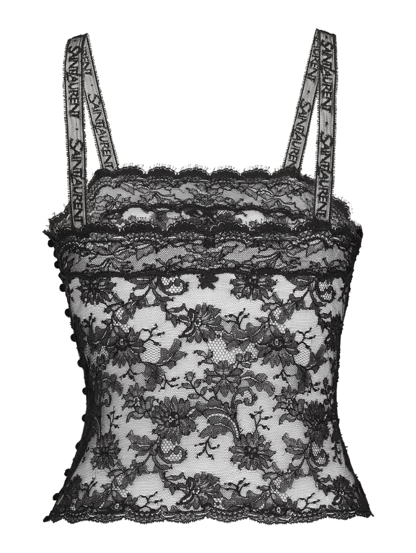 Saint Laurent  Top Black