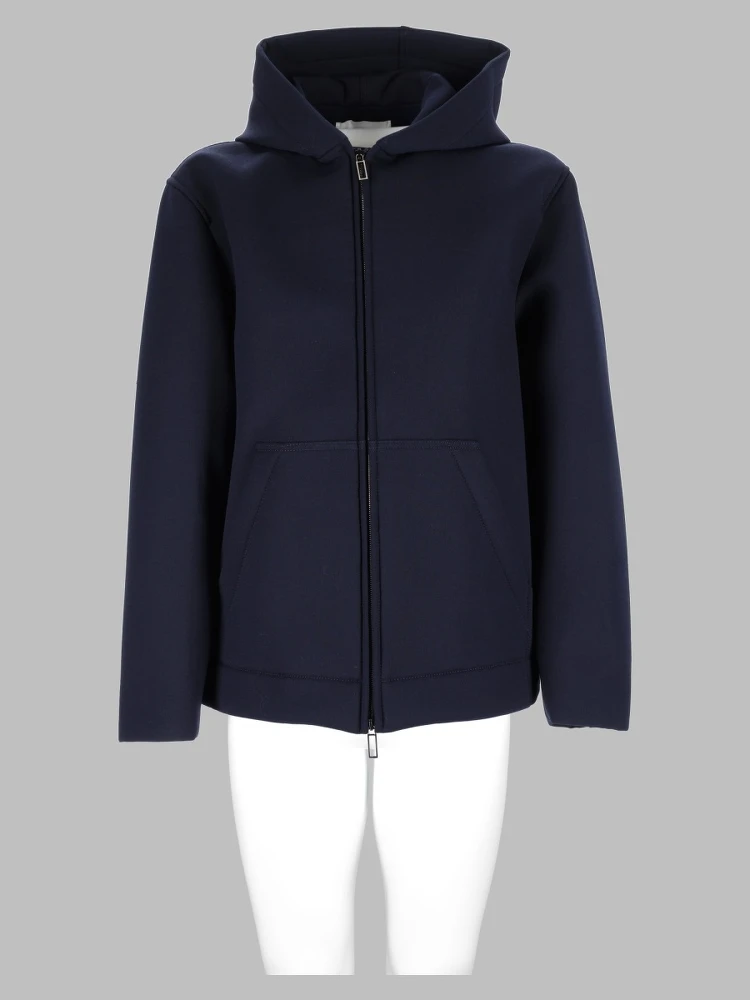 Giacca Con Cappuccio e Zip