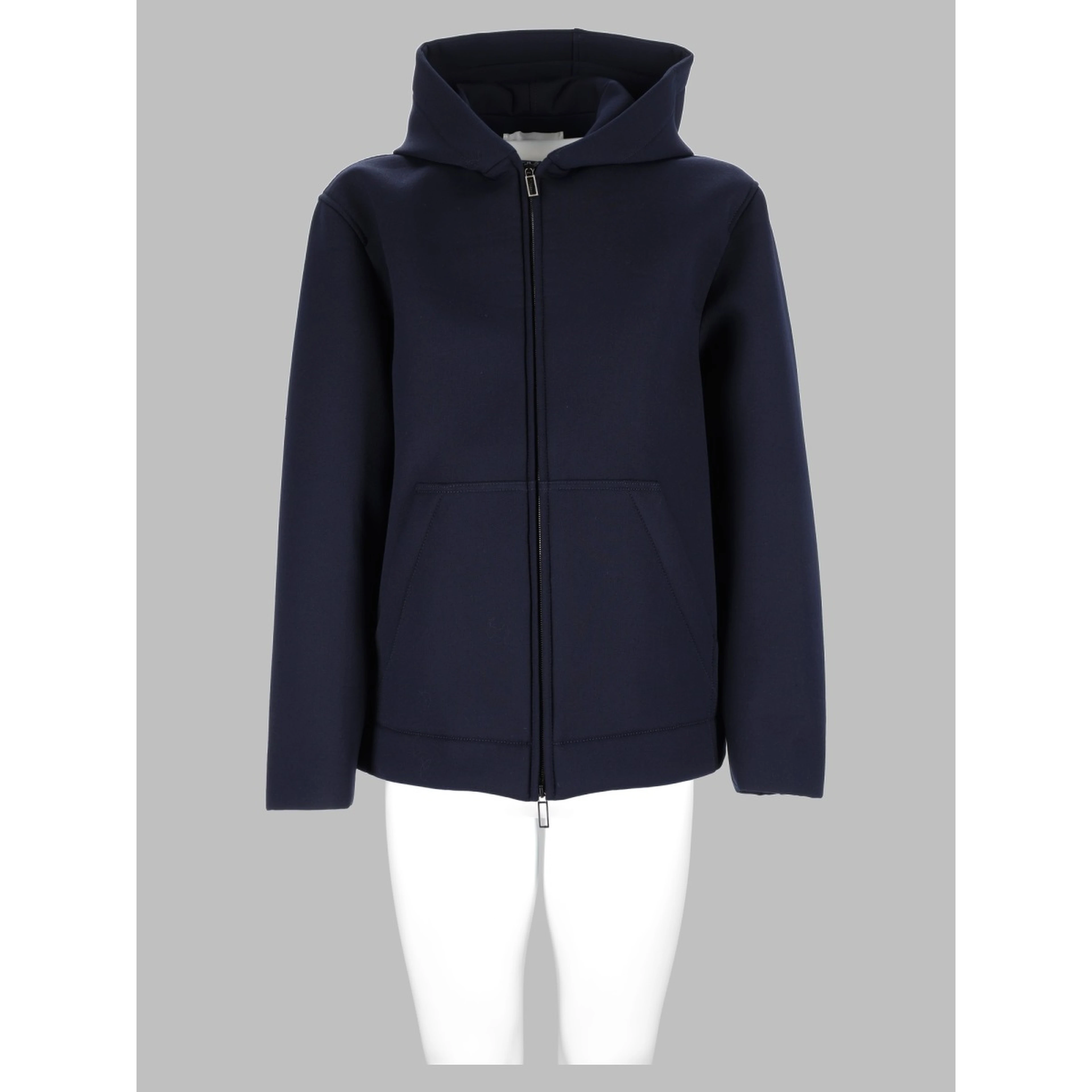 Giacca Con Cappuccio e Zip