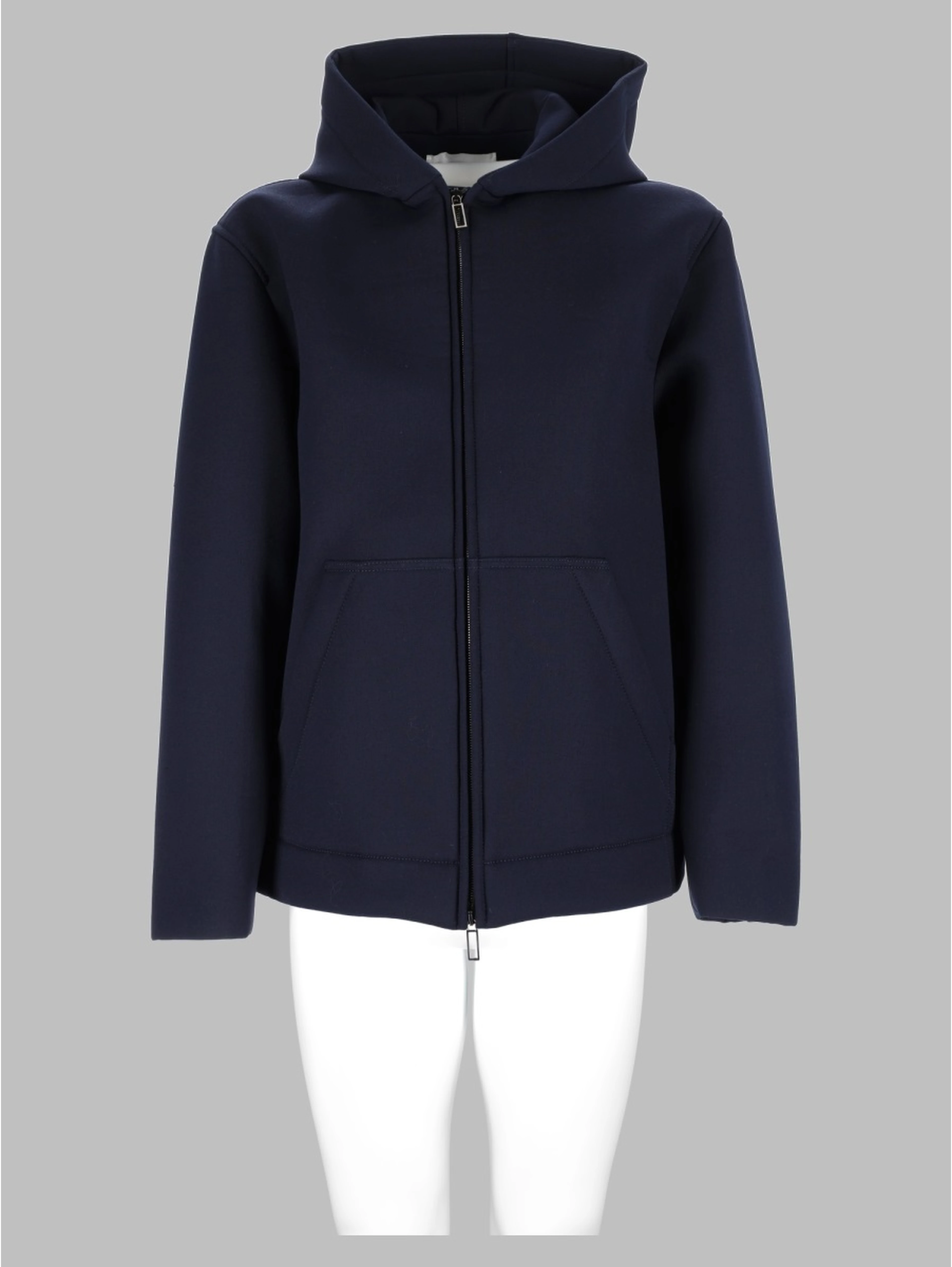 Giacca Con Cappuccio e Zip