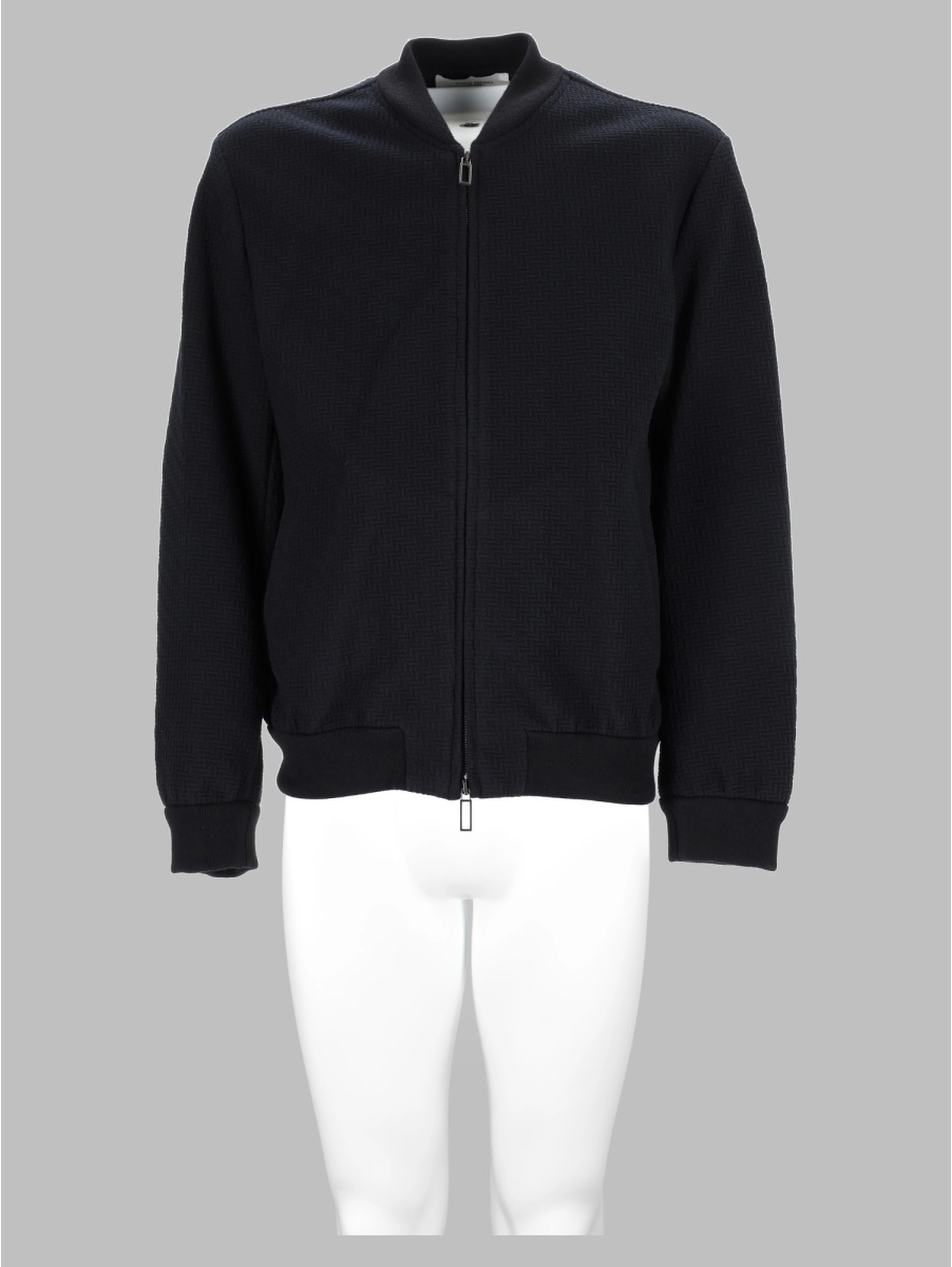 Giacca In Misto Cotone Con Zip