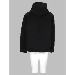 Cappotto Con Cappuccio e Zip