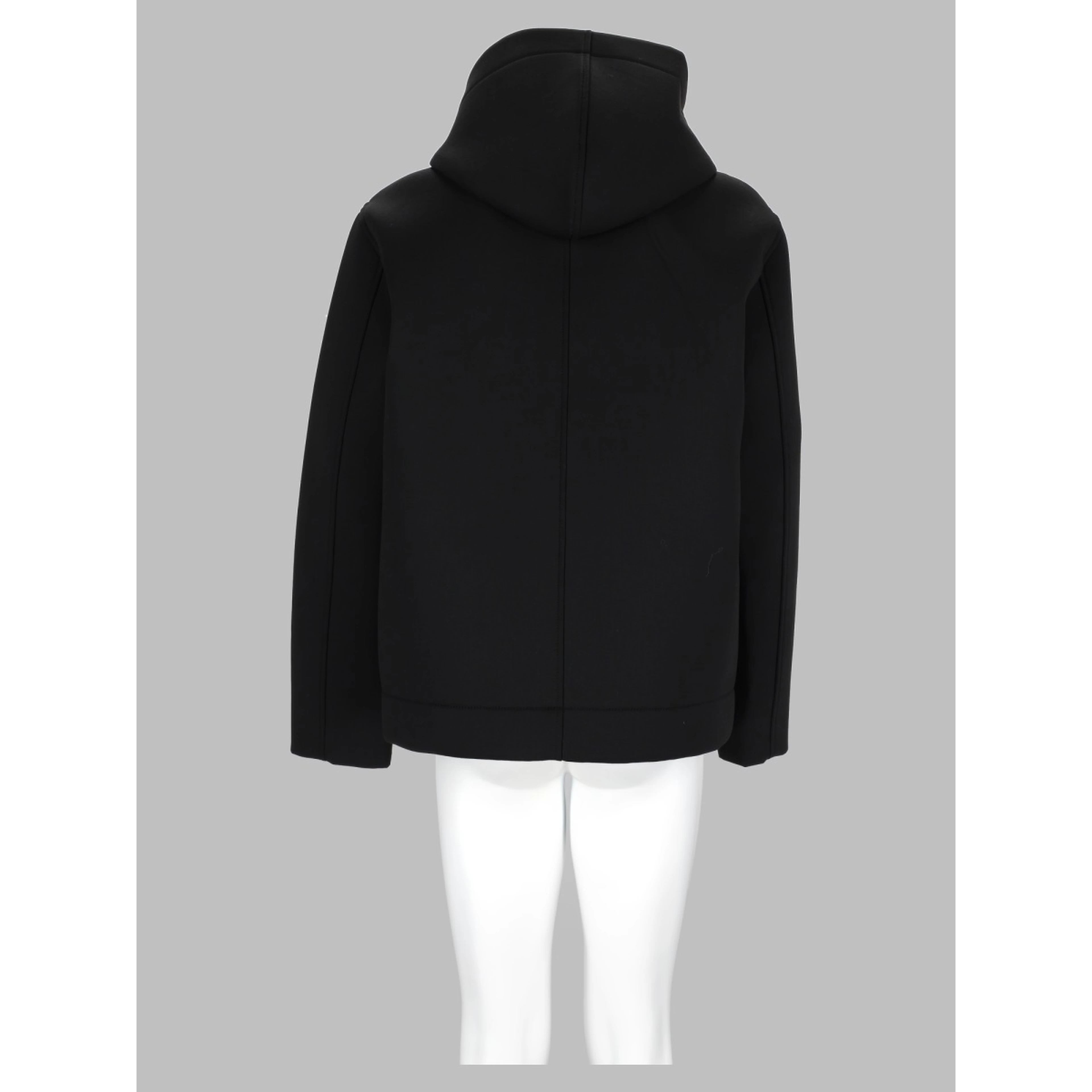 Cappotto Con Cappuccio e Zip