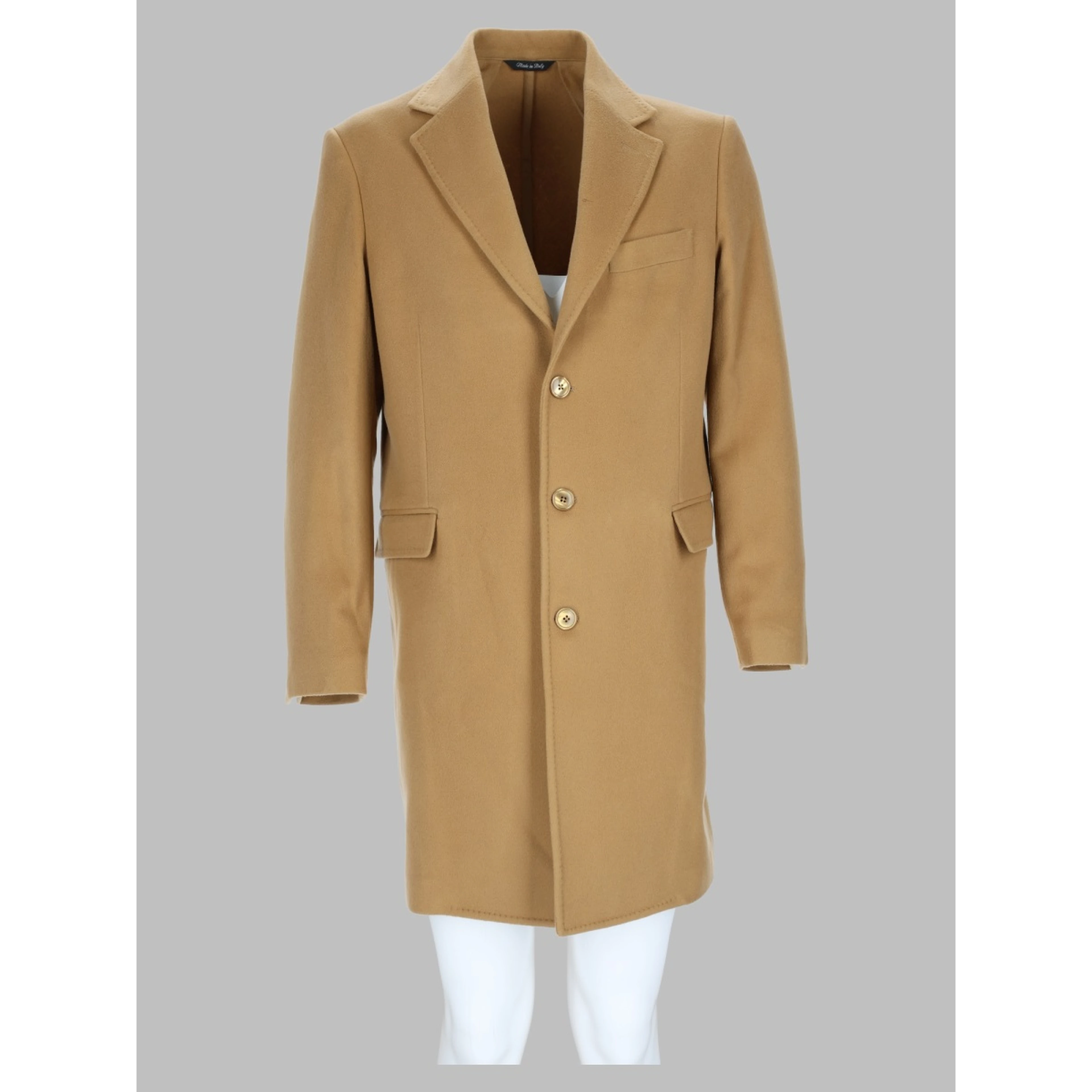 Cappotto Monopetto in Lana