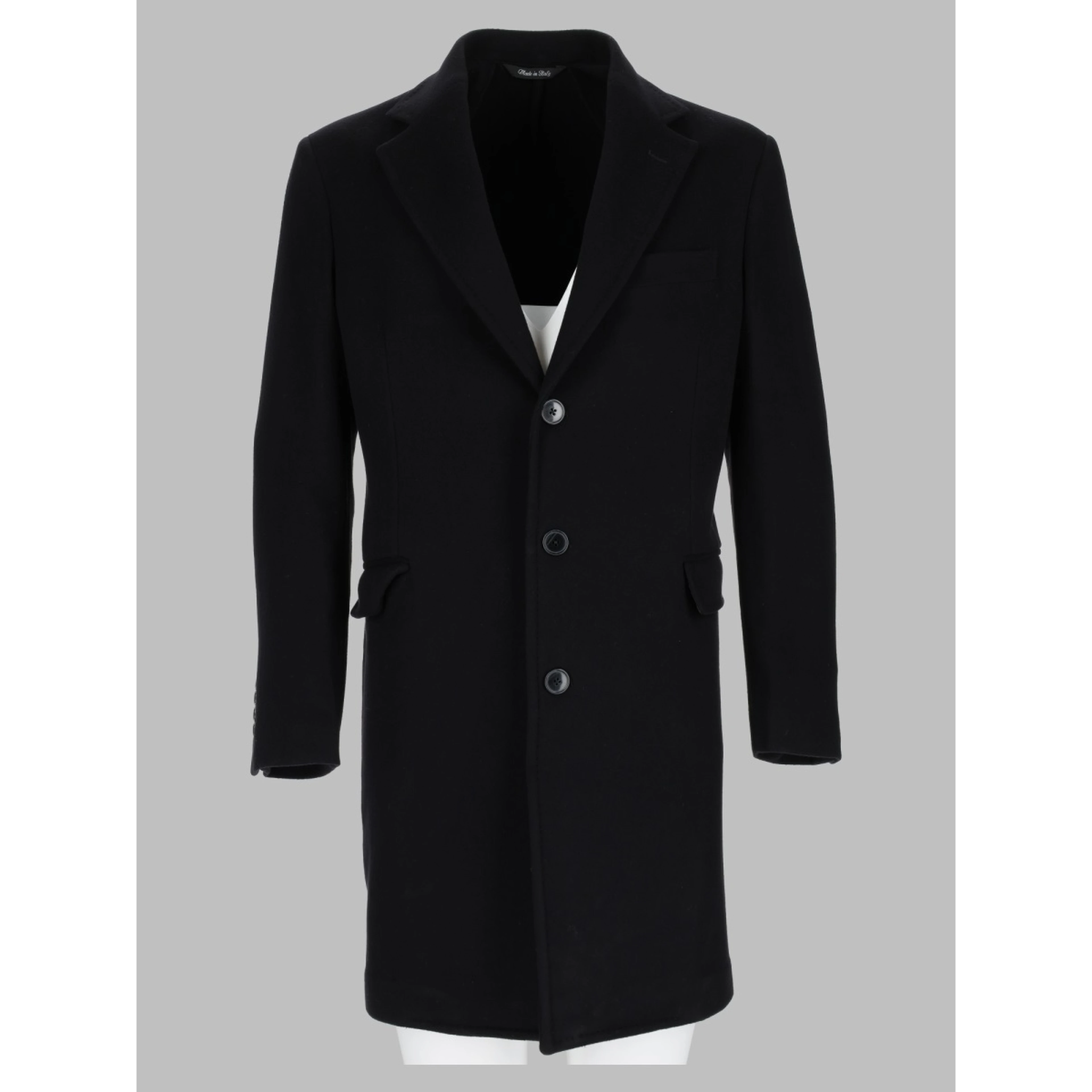 Cappotto Monopetto in Lana