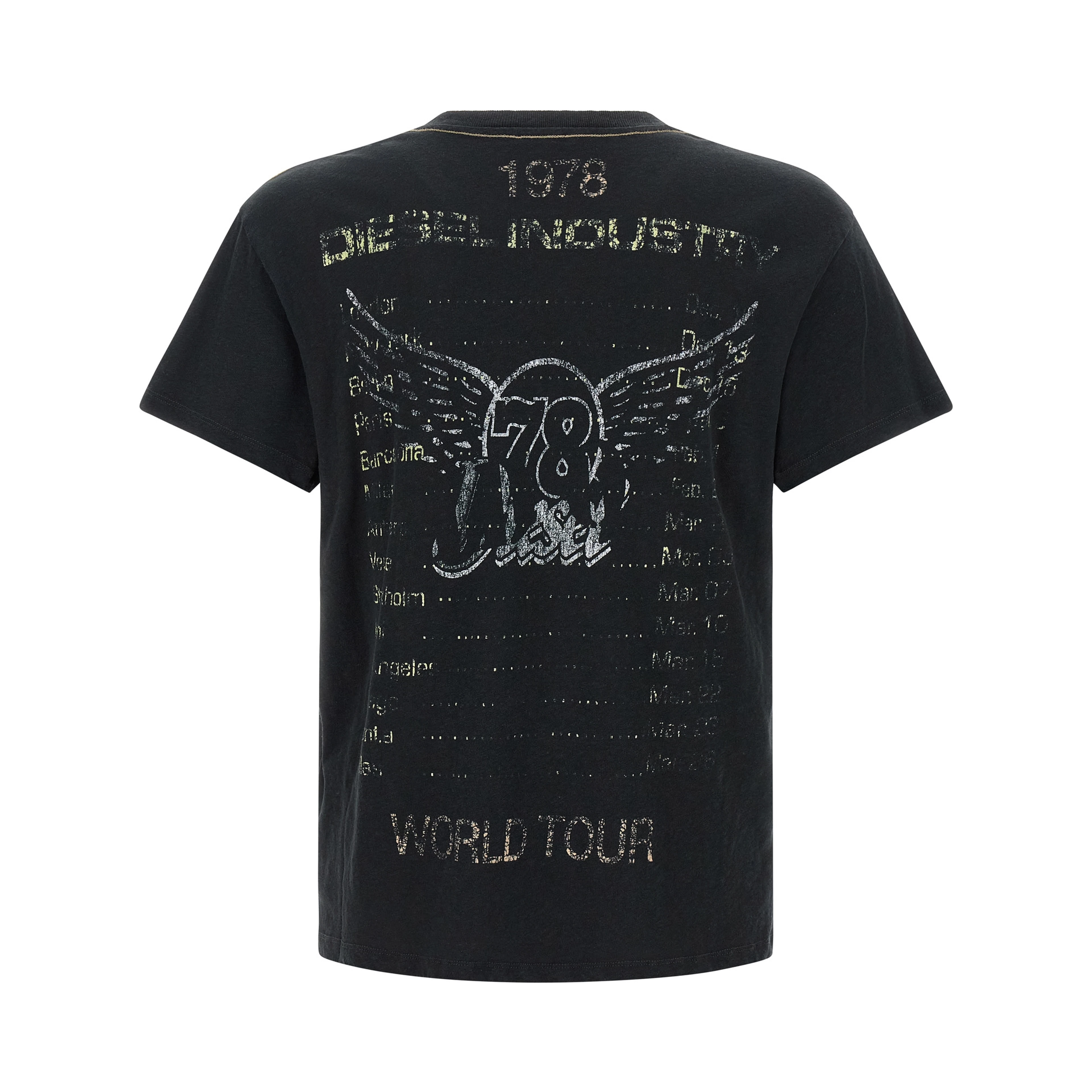 Black Cotton T-Shirt