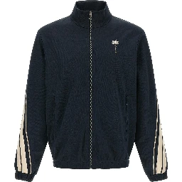 Blue Polyester Sweatshirt