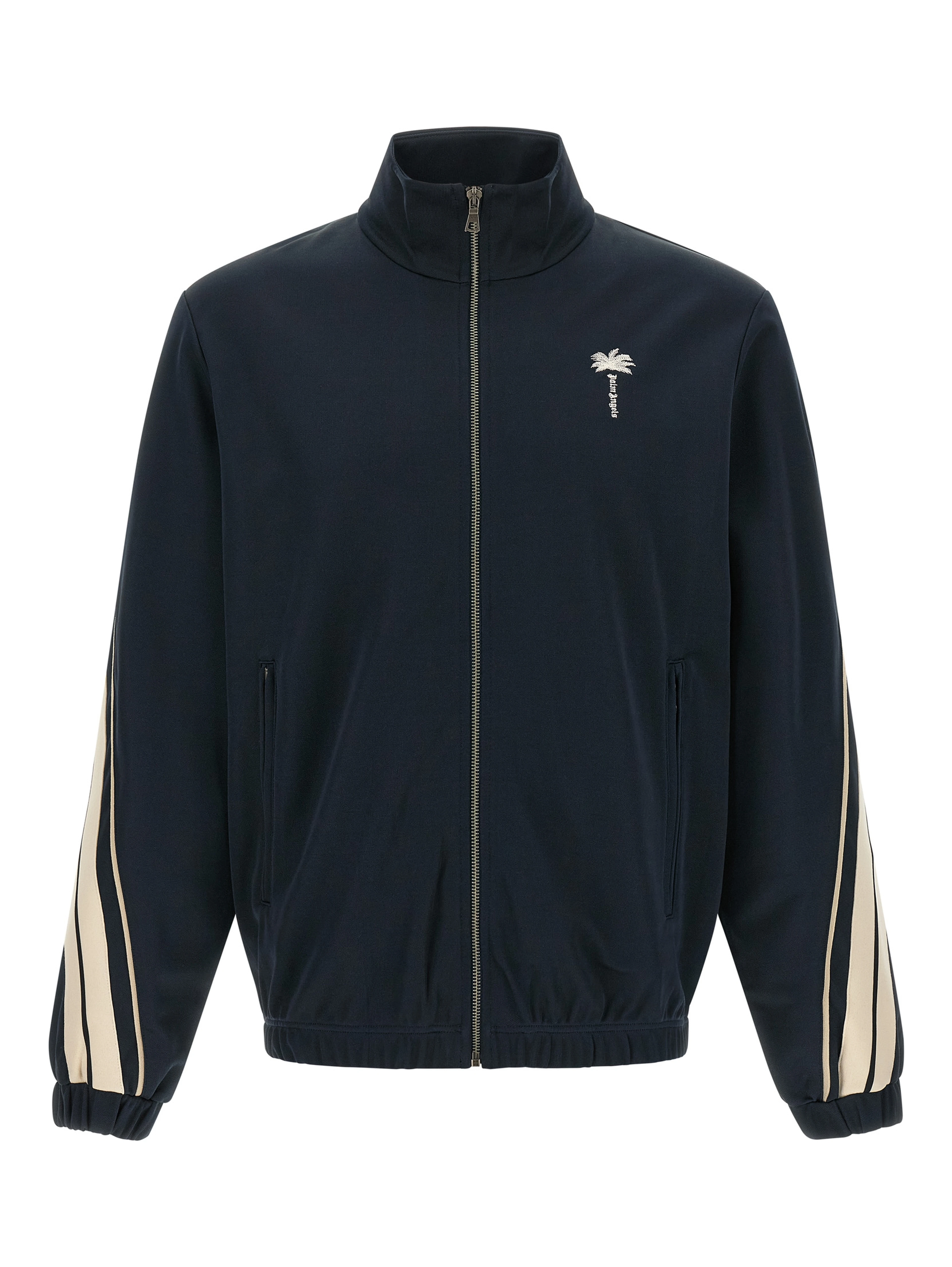 Blue Polyester Sweatshirt
