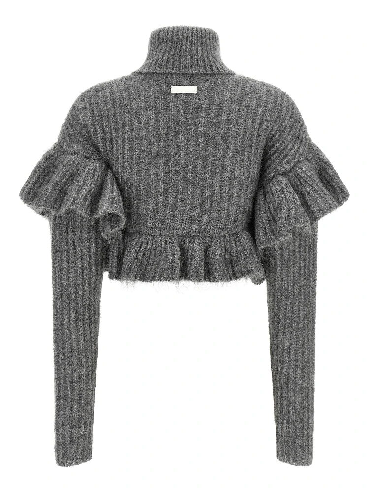 Gray Mohair Cardigan alternative