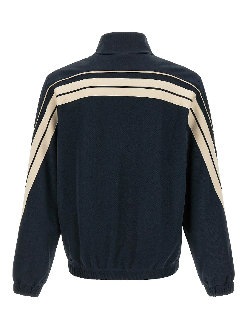 Blue Polyester Sweatshirt
