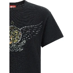 Black Cotton T-Shirt
