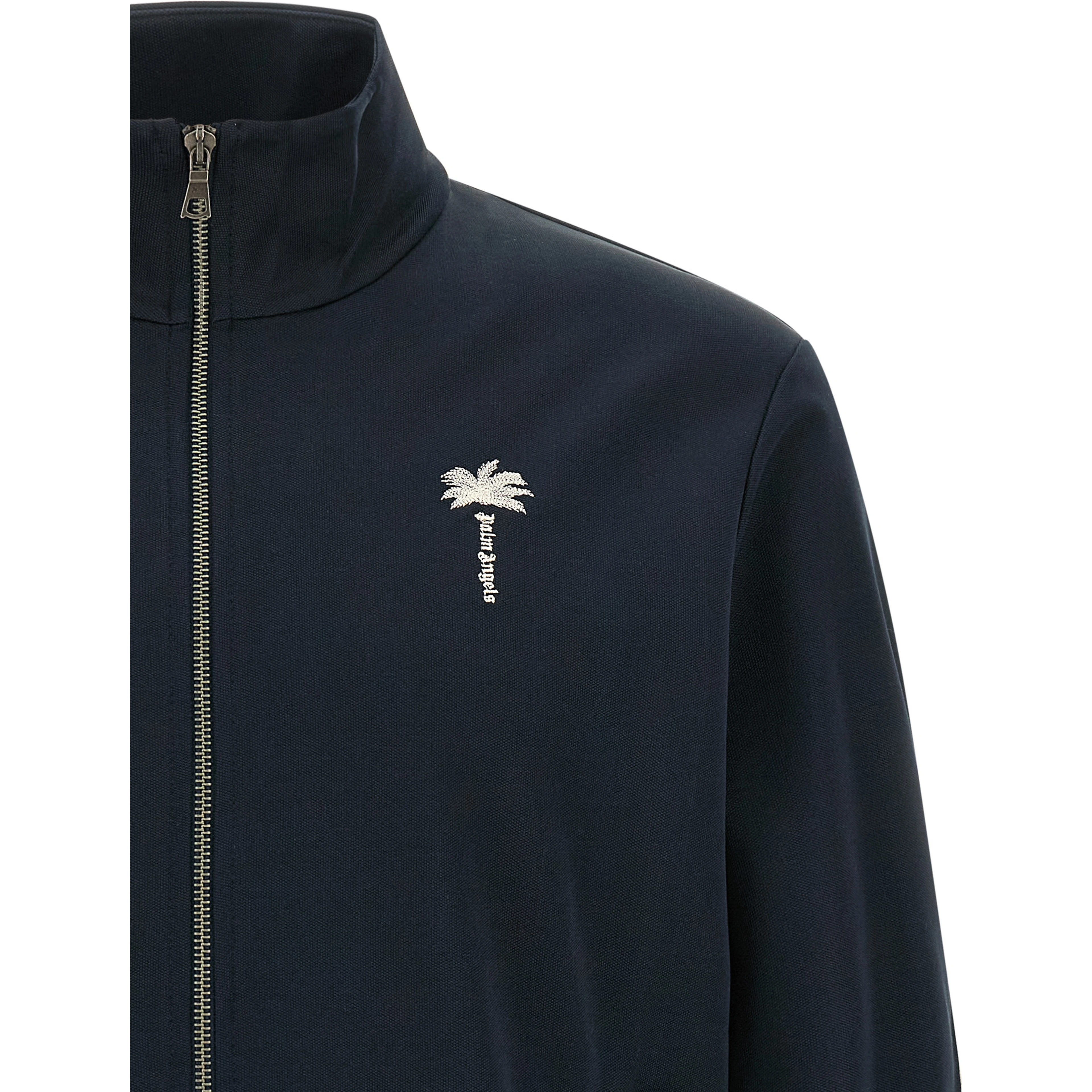 Blue Polyester Sweatshirt