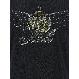 Black Cotton T-Shirt