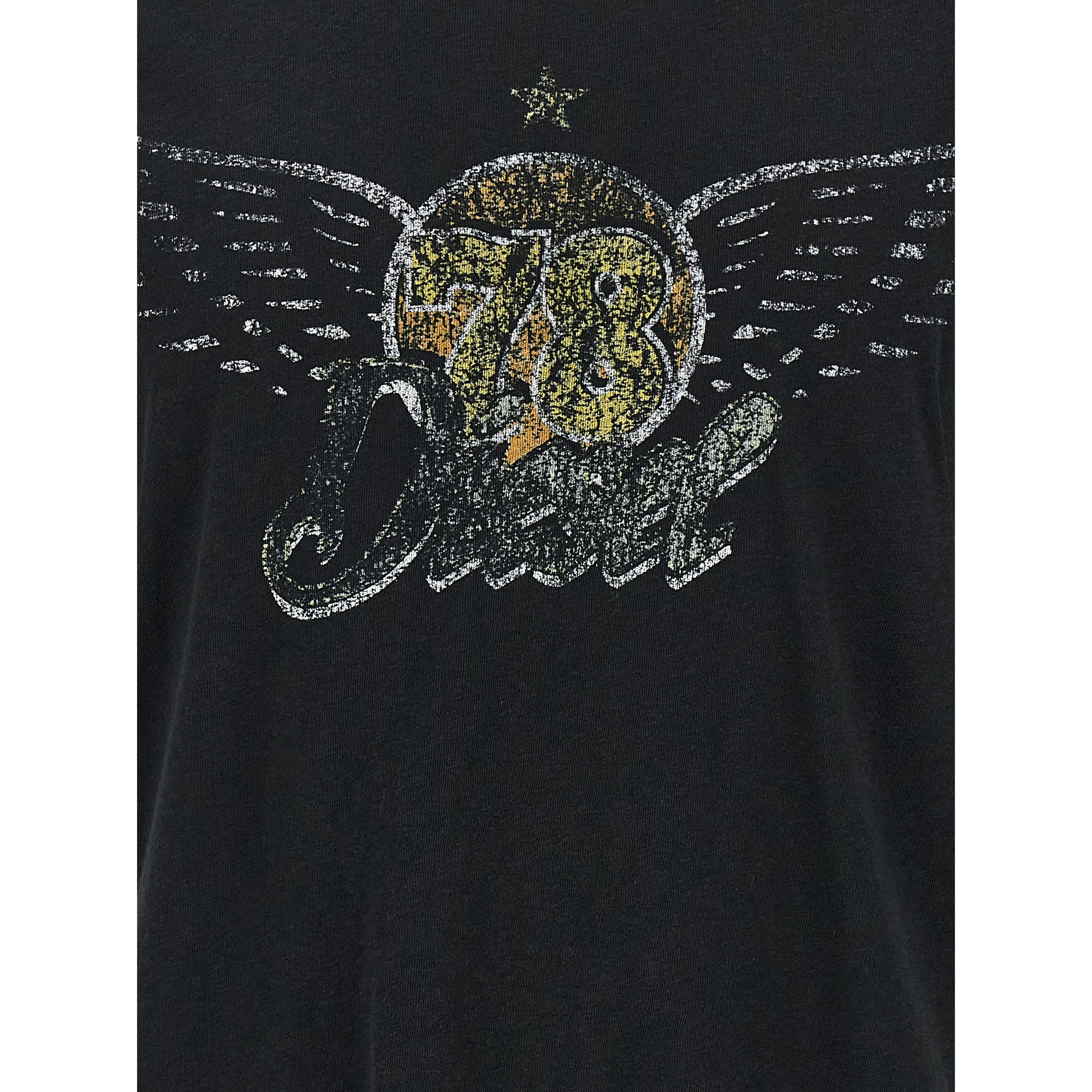 Black Cotton T-Shirt
