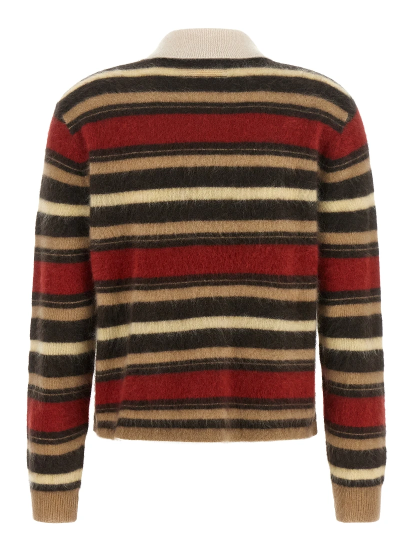 Multicolor Cashmere Polo Shirt