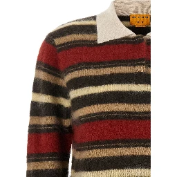 Multicolor Cashmere Polo Shirt
