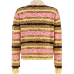Multicolor Cashmere Polo Shirt
