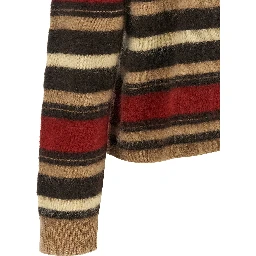 Multicolor Cashmere Polo Shirt