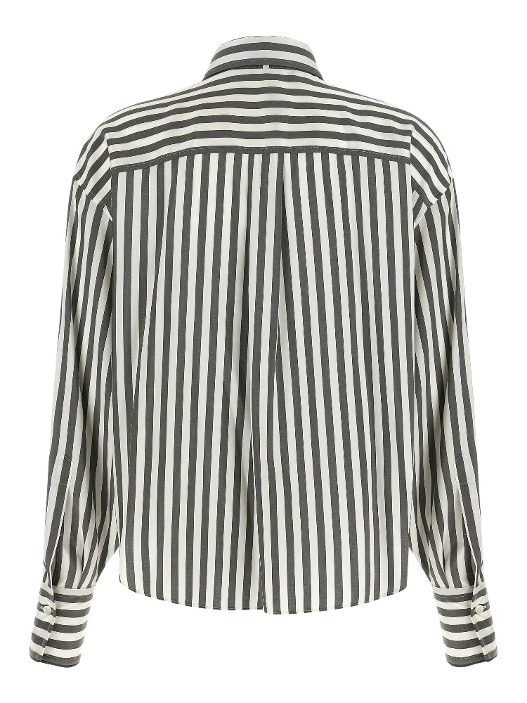 Bicolor Silk Blouse alternative